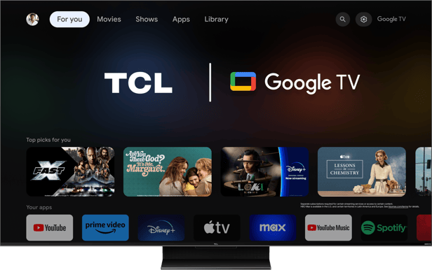 TCL 85" 85C745 QLED FALD 4K Google TV