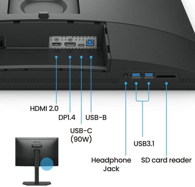 BenQ 24'' SW242Q IPS QHD+ USB-C