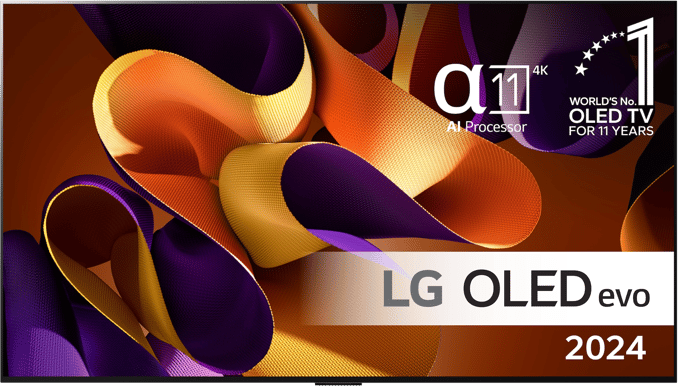 LG 55" OLED55G4 evo 4K Smart TV