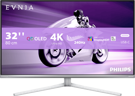 Philips 32" Evnia 32M2N8900 OLED 4K 240 Hz Ambiglow
