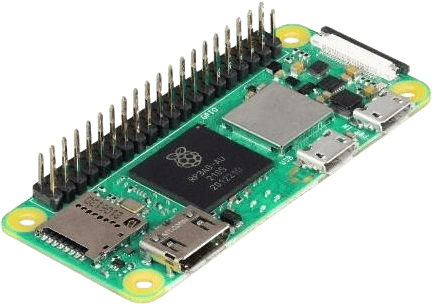 Raspberry Pi Zero 2 W (Med Headers)
