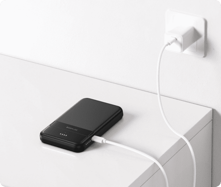 EcoFlow Magnetic Wireless Powerbank Rapid 5000mAh Silver