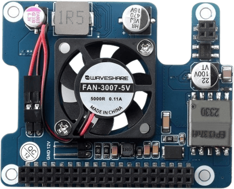 PoE+ HAT För Raspberry Pi 5