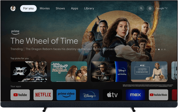 Philips 77" 77OLED909 4K Ambilight Google TV OLED