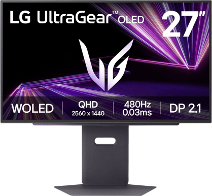 LG 27" UltraGear 27GX790A OLED QHD 480 Hz