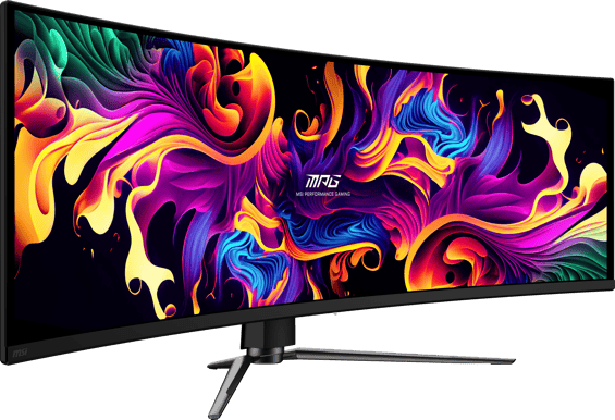 MSI 49" MPG 491CQPX OLED DQHD (1800R) 240 Hz USB-C