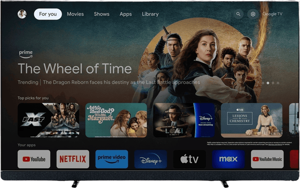 Philips 55" 55OLED909 4K Ambilight Google TV OLED