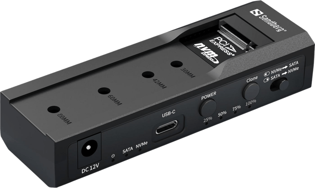 Sandberg USB 3.2 Cloner Dock for M.2+NVMe+ SATA