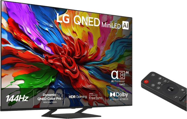 LG 75" QNED93A6A evo 4K QNED MiniLED Smart TV