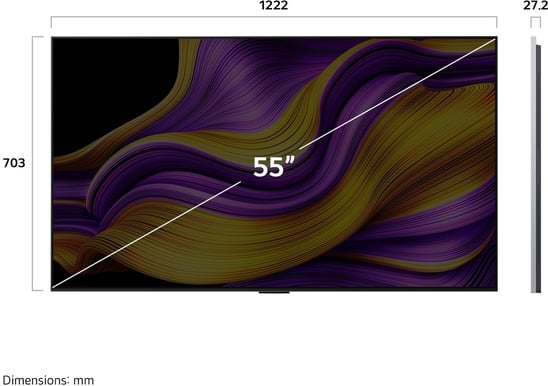 LG 55" OLED55G5 evo AI 4K Smart TV