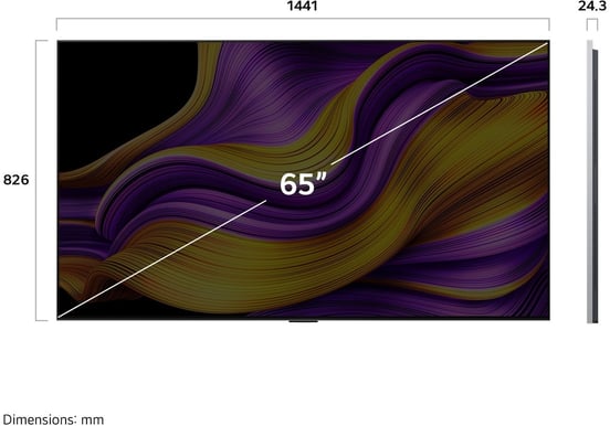 LG 65" OLED65G5 evo AI 4K Smart TV