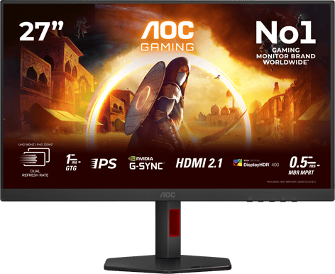 AOC 27" U27G4R IPS 4K 160/320 Hz Dual Mode