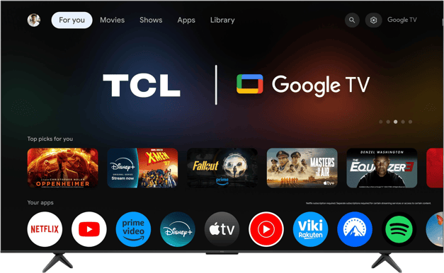 TCL 85" 85C75B QLED Pro 4K 144 Hz Google TV