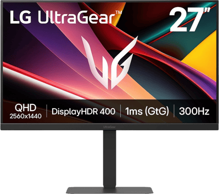 LG 27" UltraGear 27G640A IPS QHD 300 Hz HDR