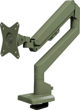 Arozzi Alzare Neo - Gas Spring Monitor Stand - Forest green