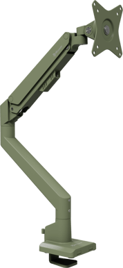 Arozzi Alzare Neo - Gas Spring Monitor Stand - Forest green