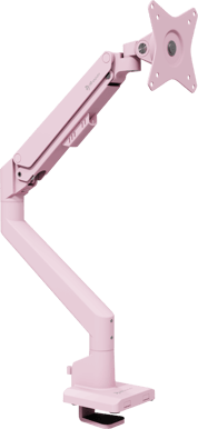 Arozzi Alzare Neo - Gas Spring Monitor Stand - Pink