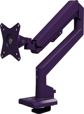 Arozzi Alzare Neo - Gas Spring Monitor Stand - Purple