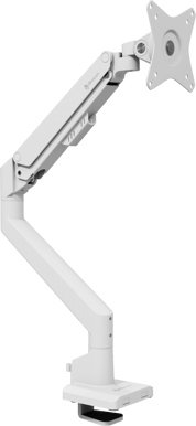 Arozzi Alzare Neo - Gas Spring Monitor Stand - White