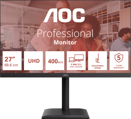 AOC 27" U27E4CV IPS 4K USB-C