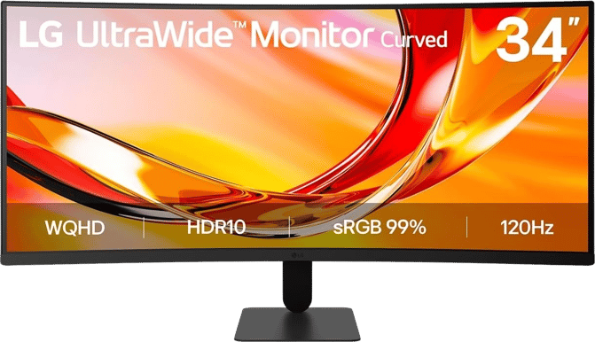 LG 34" UltraWide 34U601B VA WQHD (1800R) 120 Hz