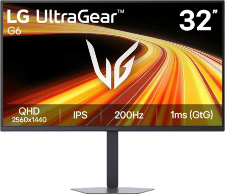 LG 32" UltraGear 32G620B IPS QHD 200 Hz