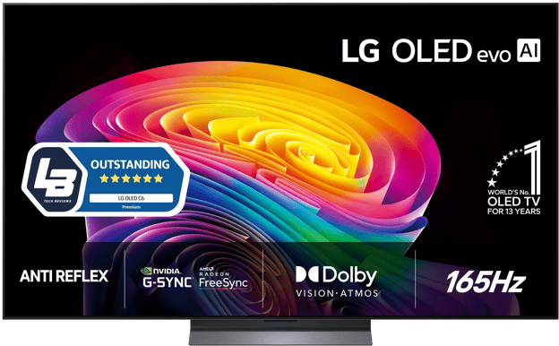 LG 77" C64 evo OLED 4K Smart TV