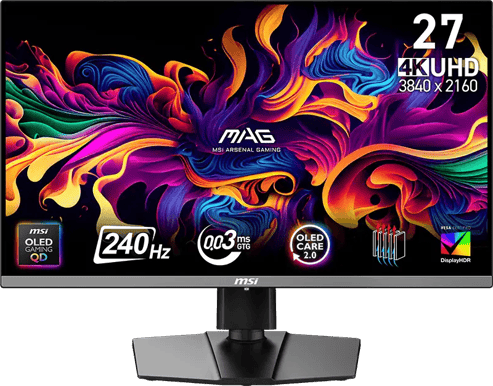 MSI 27" MAG 272UP X24 OLED 4K 240 Hz