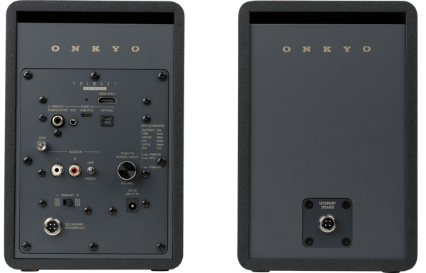 Onkyo GX-30ARC Aktiva Högtalare Svart