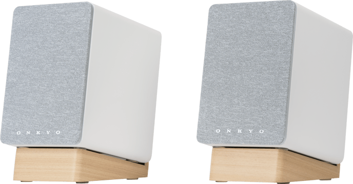 Onkyo GX-10DBW Aktiva Högtalare Vit