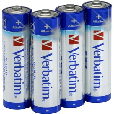 Verbatim AA Alkaline Batteri LR6 4-pack