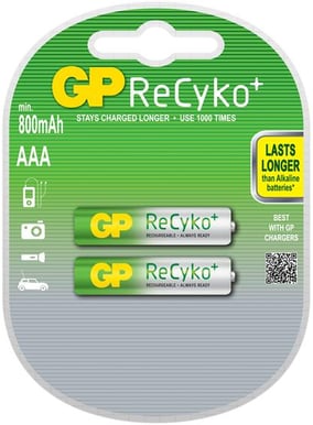 GP ReCyko AAA NiMH 850mAh 2-pack