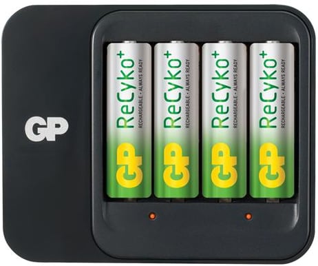 GP ReCyko 550 NiMH  AA/AAA + 4st AA NiHM batterier