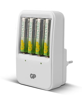 GP ReCyko PB420 AA/AAA + 4st AA NiHM batterier