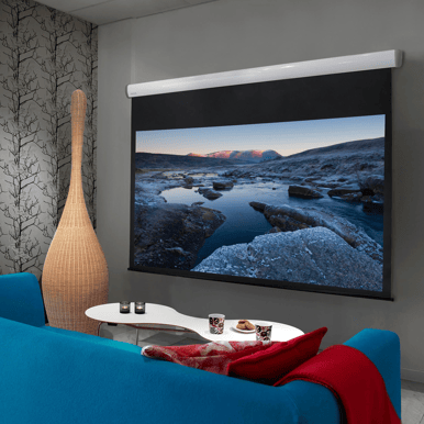Kingpin 16:9 Crown Electric Screen, 90" Motordriven