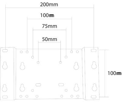 DELTACO ARM-406 Väggfäste