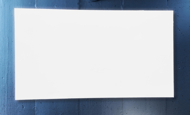 Kingpin 16:9 Design Frameless Screen, 117" Ramspänd