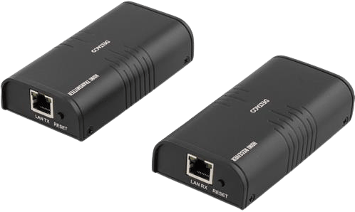 DELTACO HDMI-förlängare över IP1080P Svart