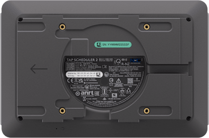 Logitech Tap Scheduler 2 Schemaläggningspanel grafitgrå