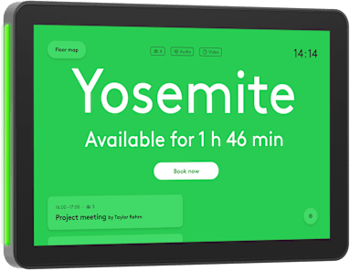 Logitech Tap Scheduler 2 Schemaläggningspanel grafitgrå