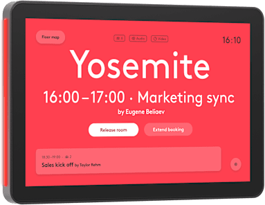 Logitech Tap Scheduler 2 Schemaläggningspanel grafitgrå