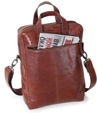 Baoobaoo 13" Bag with handles Brandy