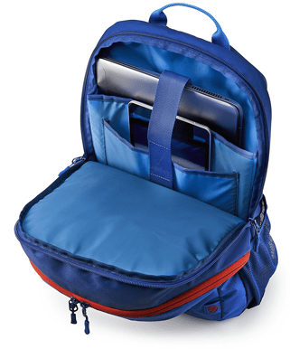 HP 15,6" Active Backpack Marinblå/korallröd