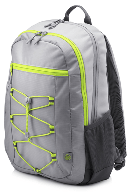 HP 15,6" Active Backpack Grå/neongul