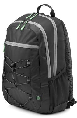 HP 15,6" Active Backpack Svart/Mintgrön