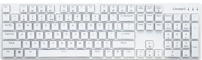 Concept D Keyboard Combo