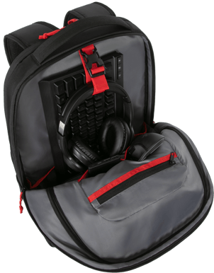 Targus 17.3" Strike 2 Gaming Backpack, Svart