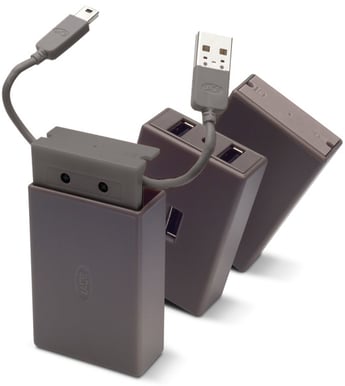 LaCie Core 4 USB 2.0 Hub 4-portar Grå