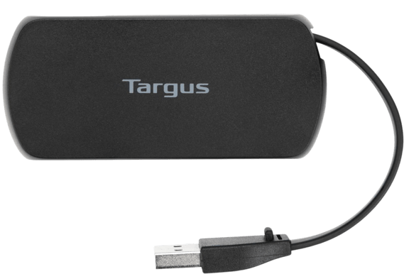 Targus USB 2.0-adapter 4-portar Svart