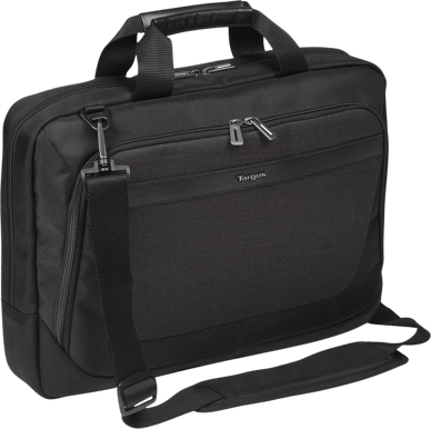 Targus 14-15.6" CitySmart Slimline Topload Laptop Case - Svart/grå